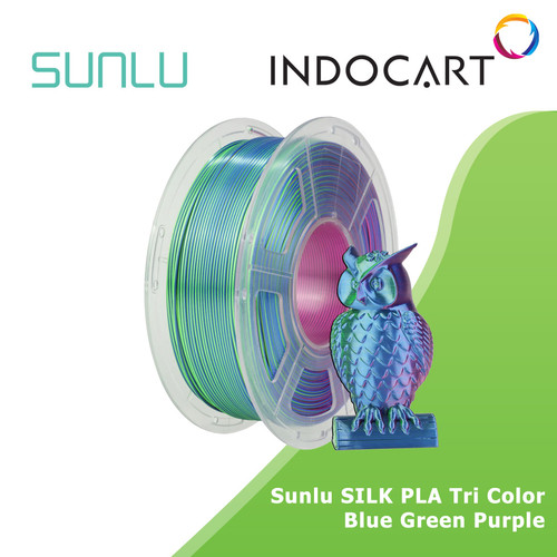 3D Printer Filament SUNLU SILK PLA Tri Color Filament 1kg