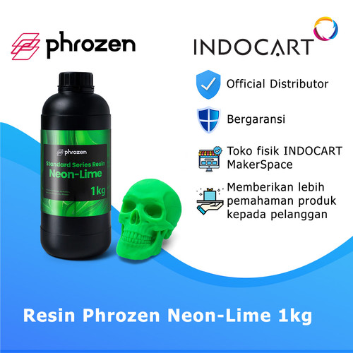 Tinta Resin 3D printer Resin Phrozen Aqua Neon Color 1kg