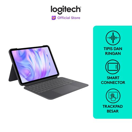 [EZO.8500116] Logitech Combo Touch Keyboard Case untuk iPad Pro 11 inch (M4 2024)