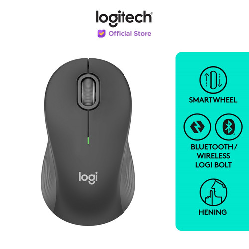 [EZO.8500021] Logitech Signature M550 L Mouse Wireless Bluetooth Silent Clicks