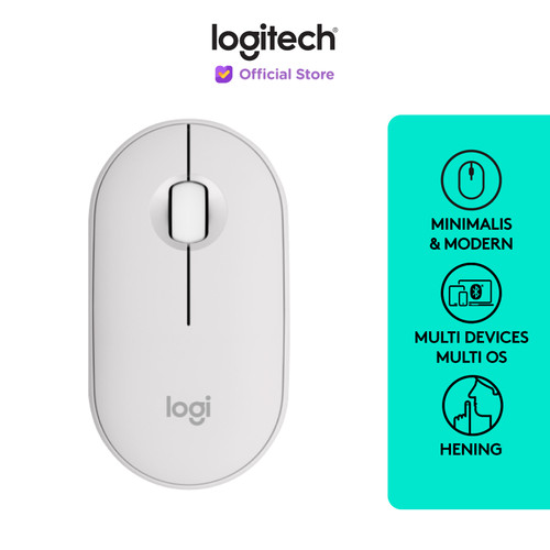 [EZO.8500025] Logitech Pebble 2 M350s Mouse Wireless Bluetooth Slim Silent