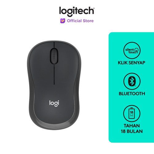 [EZO.8500028] Logitech M240 Mouse Wireless Bluetooth Silent Click