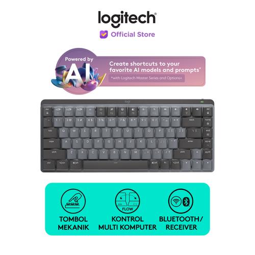 [EZO.8500036] Logitech MX Mechanical Mini Tactile Keyboard Wireless Bluetooth