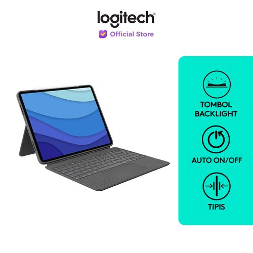 [EZO.8500162] Logitech Combo Touch Keyboard Case Backlit Trackpad iPad Pro 11-inch