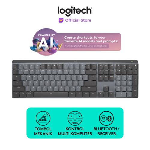 [EZO.8500040] Logitech MX Mechanical Tactile Keyboard Wireless Bluetooth Backlit