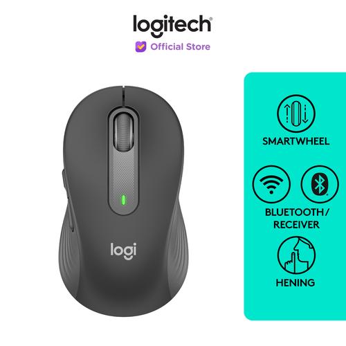 [EZO.8500045] Logitech Signature M650 L Mouse Wireless Bluetooth Silent Full Size