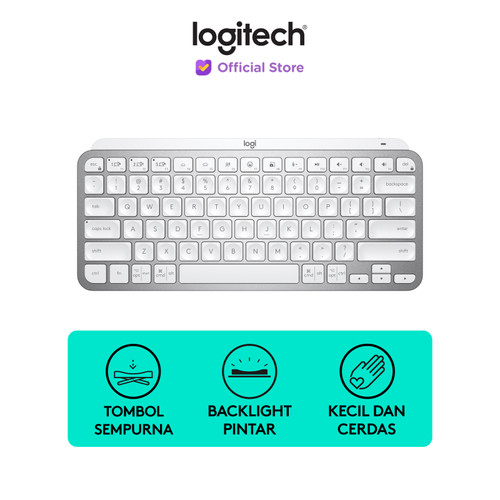 [EZO.8500051] Logitech MX Keys Mini Keyboard Wireless Bluetooth Backlit Gray for Mac