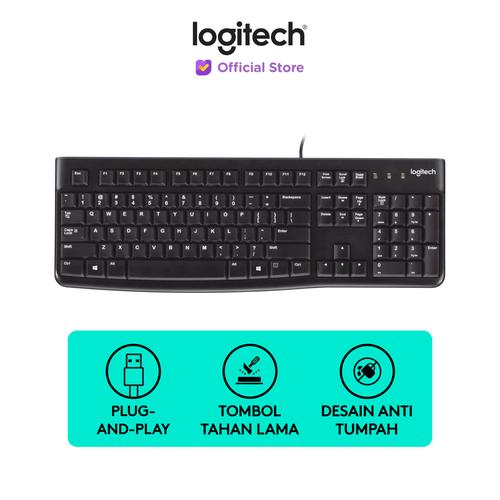 [EZO.8500065] Logitech K120 USB Wired Keyboard