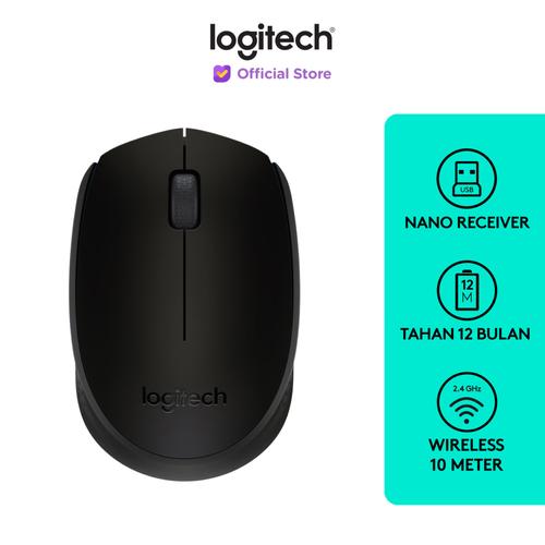[EZO.8500078] Logitech B170 Mouse Wireless untuk Windows, Mac, Linux dan ChromeOS