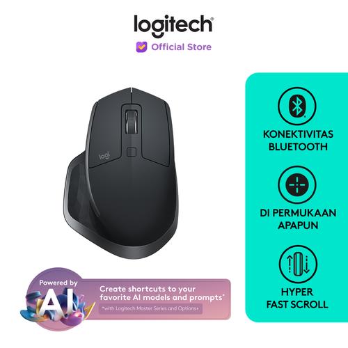 [EZO.8500088] Logitech MX Master 2S Mouse Wireless Bluetooth Edition Rechargeable