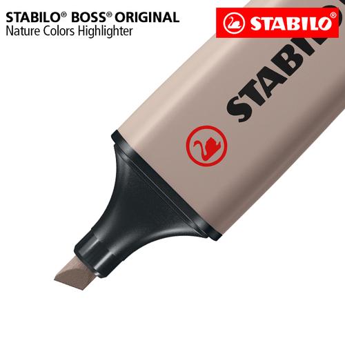 [EZO.8600016] STABILO BOSS Naturecolors Warm Grey / Highlighter Original Warna Abu