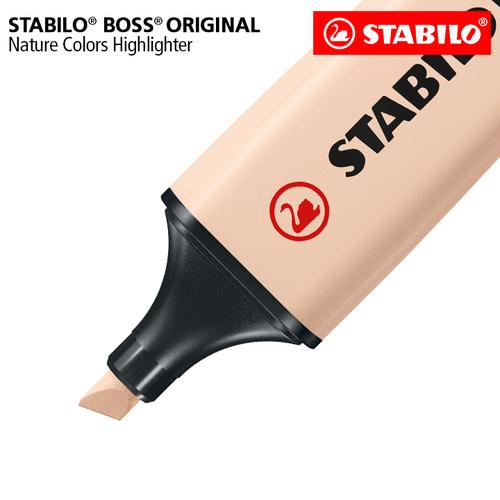 [EZO.8600017] STABILO BOSS Naturecolors Beige/ Highlighter Original Warna Cream