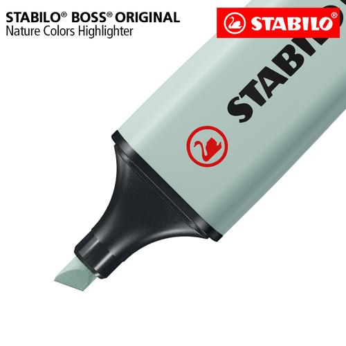 [EZO.8600020] STABILO BOSS Naturecolors Earth Green / Highlighter Original Hijau