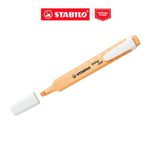 [EZO.8600029] STABILO Swing Cool Pastel Pale Orange / Highlighter Warna Orange