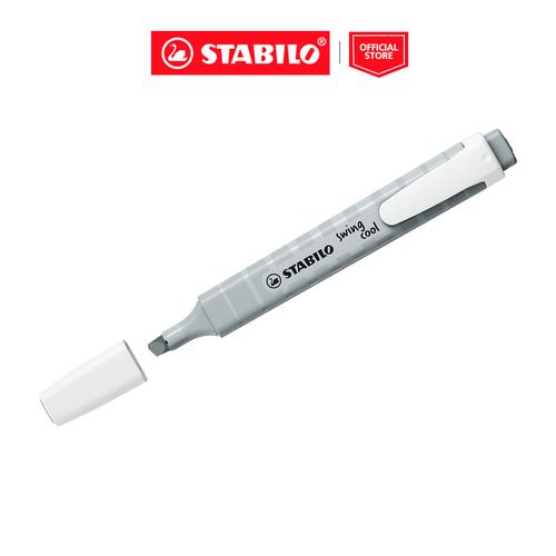 [EZO.8600032] STABILO Swing Cool Pastel Dusty Grey / Highlighter Warna Abu-Abu Muda