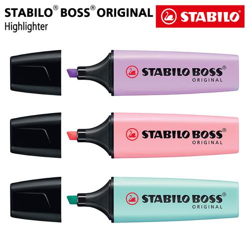 [EZO.8600181] STABILO SET 3 - BOSS Pastel / Highlighter Original / Lilac Pink Turquo