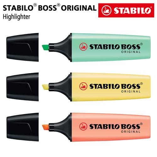 [EZO.8600182] STABILO SET 3 - BOSS Pastel / Highlighter Original / Mint Yellow Peach