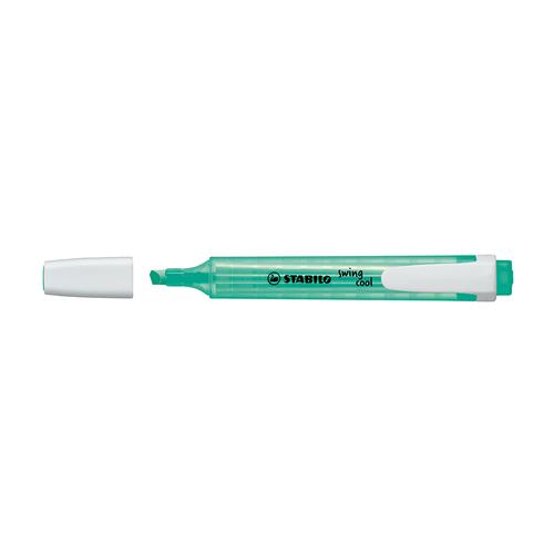 [EZO.8600234] STABILO Swing Cool Turquoise / Highlighter Warna Biru Muda Original /