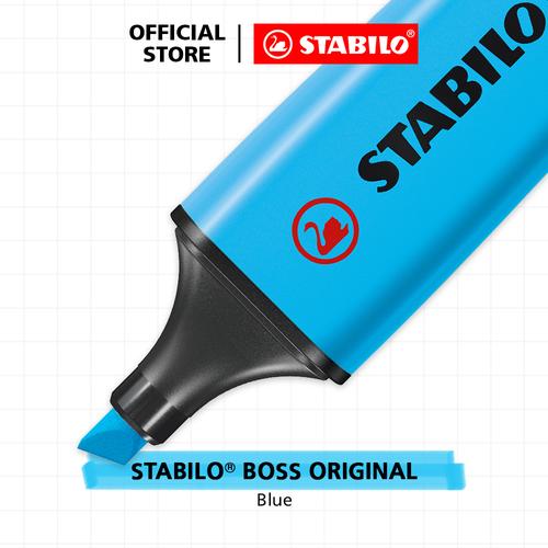 [EZO.8600247] STABILO BOSS ORIGINAL Blue / Highlighter Warna Biru