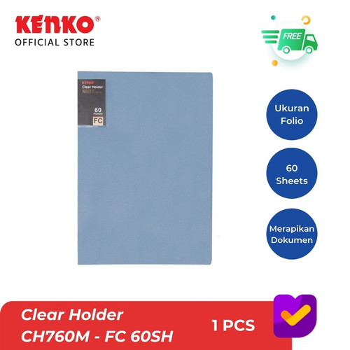 KENKO CLEAR HOLDER / MAP FILE CH760M - FC 60SH Metallic Color