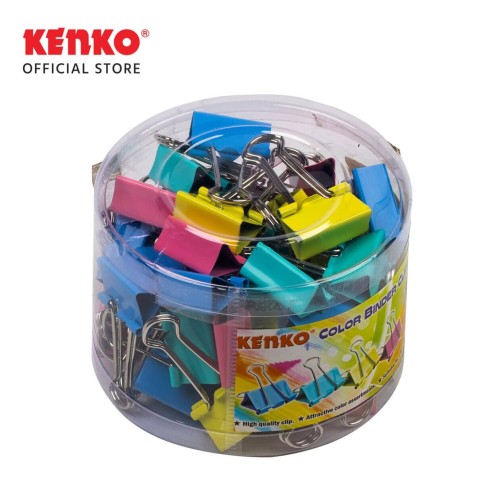 KENKO COLOR BINDER CLIP No.155 - 24C