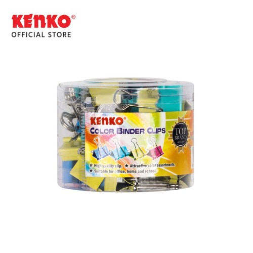 KENKO COLOR BINDER CLIP No.105 - 60C