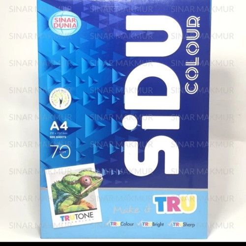 kertas HVS warna ukuran A4 70 gram
