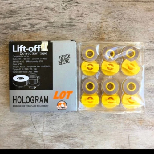 lift off hologram correction tape royal /TA tipe ex penghapus