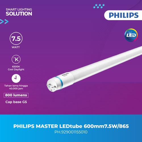 [EZM.1070046] Philips Lampu tube LED 7.5W Putih Cool Daylight Lampu Neon Master 7.5Watt  6500K