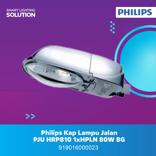 [EZM.1070068] Philips Kap Lampu Jalan PJU HRP810 1xHPLN 80W BG