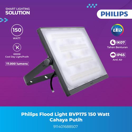 [EZM.1070199] Lampu Sorot LED Philip 150W Cahaya Putih Lampu Tembak Floodlight BVP175 Philips