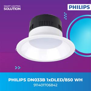 [EZM.1070092] Philips Lampu Plafon Bulat Downligth DN033B 16W Putih - 1xDLED/850 WH