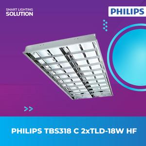[EZM.1070096] Philips Lampu Luminer TBS318 C 2xTLD-18W HF