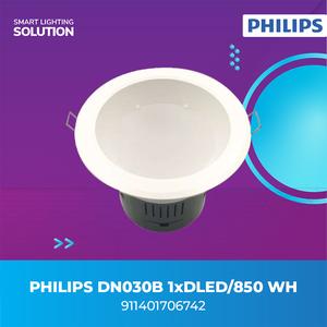 [EZM.1070102] Philips Lampu Plafon LED Downlight 8 Watt Cahaya Putih DN030B