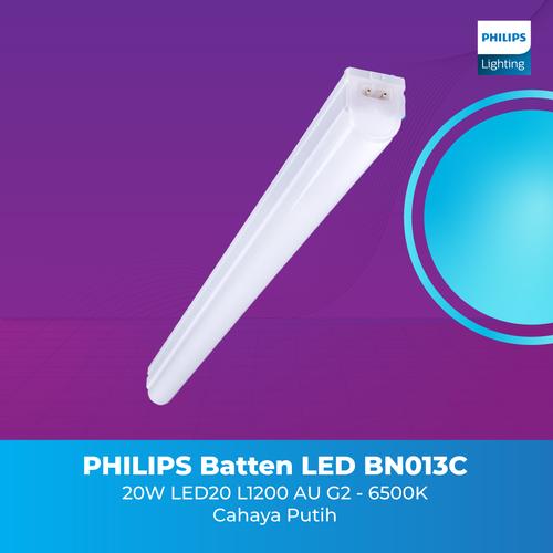 [EZM.1070257] Philips Lampu Batten LED 20 Watt Cahaya Putih 6500K