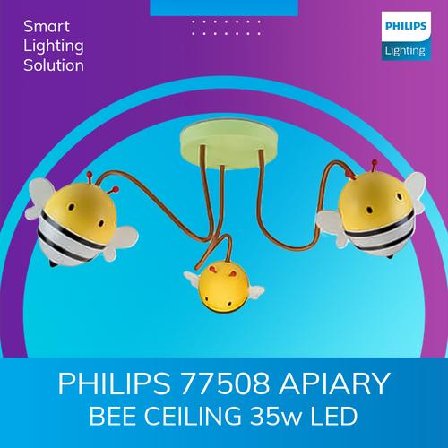 [EZM.1070162] Philips Lampu Hias Plafon LED Ceiling Kids 77508 APIARY BEE 35W