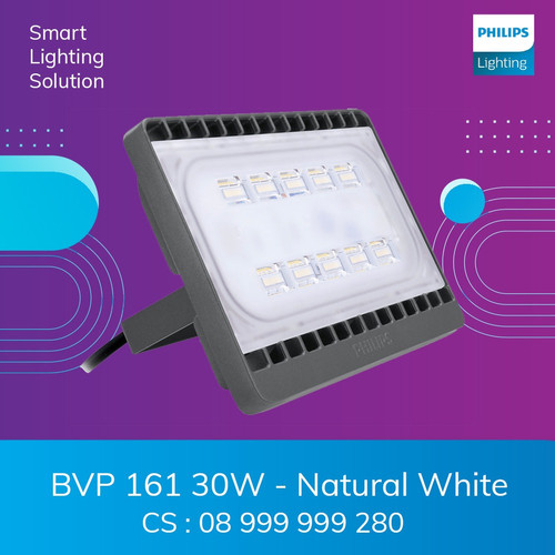 [EZM.1070425] Philips LED Sorot BVP161 30W IP65 4000K Natural-Semi Putih