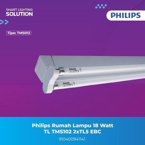 [EZM.1070174] Philip Tempat Lampu TMS012 2 x 18W Tempat Lampu TL
