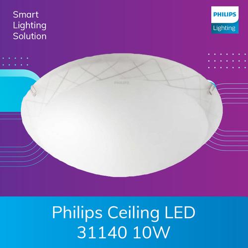 [EZM.1070176] Lampu Plafon Philip Lampu LED Ceiling 10 watt Warm White Cahaya Kuning