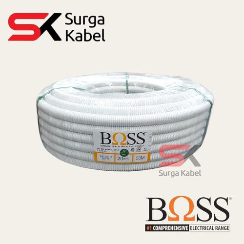 [EZM.1080026] BOSS FLEXIBLE PVC CONDUIT 20 MM @50 MTR