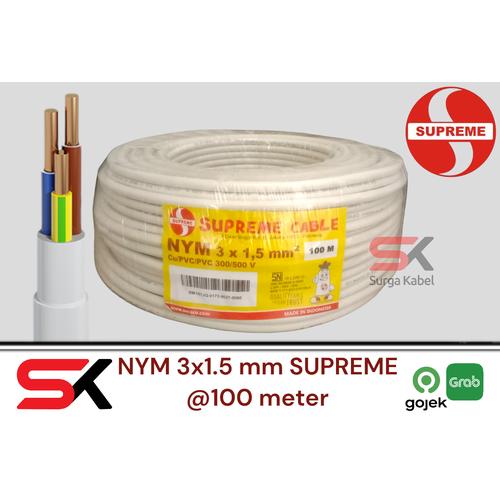 [EZM.1080183] NYM 3x1.5mm SUPREME/ KABEL NYM 3 x 1.5mm/ NYM 3x1,5mm/ NYM 3 x 1,5mm