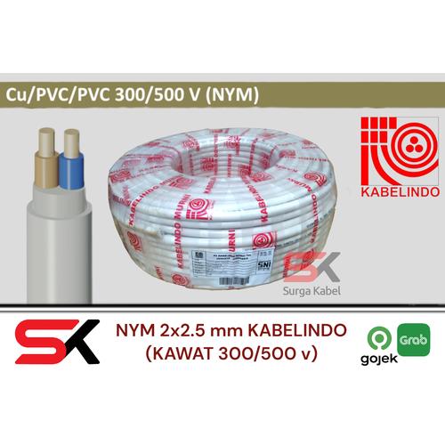 [EZM.1080197] NYM 2x2.5mm KABELINDO/ KABEL KAWAT 2 x 2.5mm/ NYM 2x2,5mm/ NYM 2 x 2,5
