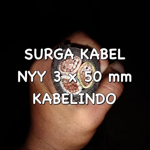 [EZM.1080201] NYY 3x50mm KABELINDO/ KABEL TUFUR 3 x 50mm/ KABEL ENGKEL/ TUNGGAL
