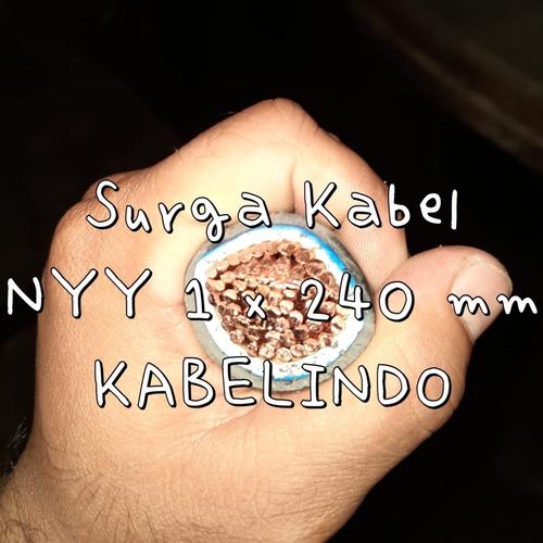 [EZM.1080244] KABEL NYY 1 x 240 mm KABELINDO/ KABEL LISTRIK NYY 1 x 240 mm KABELINDO
