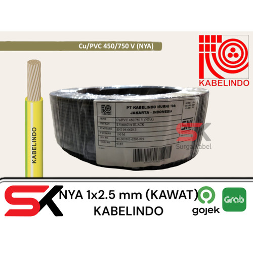 [EZM.1080272] KABEL NYA 1x2.5 mm KABELINDO | NYA 2.5 mm | NYA 1 x 2.5 mm | NYA 2,5