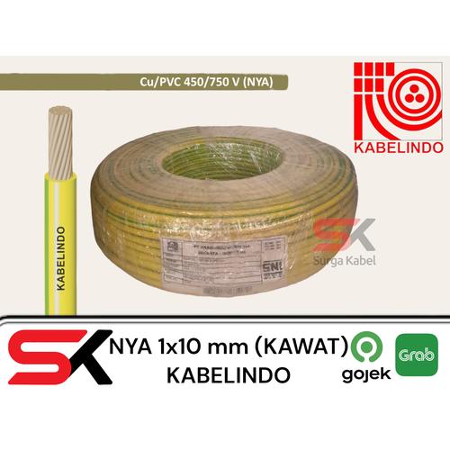 [EZM.1080274] NYA 1x10 mm KABELINDO | NYA 1 x 10 mm LINDO | KABEL GROUNDING 10 mm LD