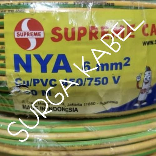 [EZM.1080300] Kabel SUPREME NYA 1 x 6 mm SUPREME