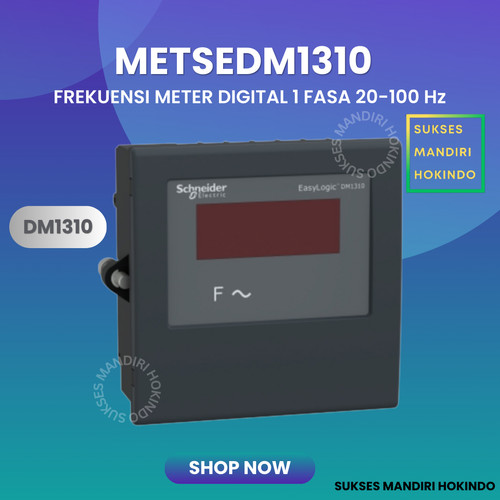 [EZM.1110299] Frekuensi Digital Meter DM1310 1 Fasa 20-100 Hz METSEDM1310 Schneider