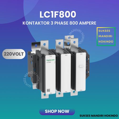 [EZM.1110309] Kontaktor 3P 800A Contactor 3 Pas 800 Amper LC1F800 Schneider 220V ORI