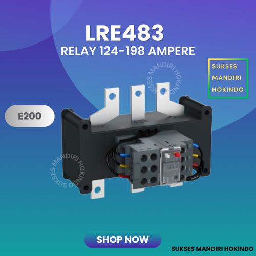 [EZM.1110374] Thermal Overload Relay LRE 483 Schneider LRE483 124 - 198 A ORI SNI